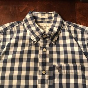 Abercrombie and Fitch short sleeve button down